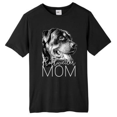 Rottweiler Mom Dog Tall Fusion ChromaSoft Performance T-Shirt