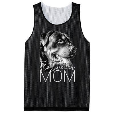 Rottweiler Mom Dog Mesh Reversible Basketball Jersey Tank