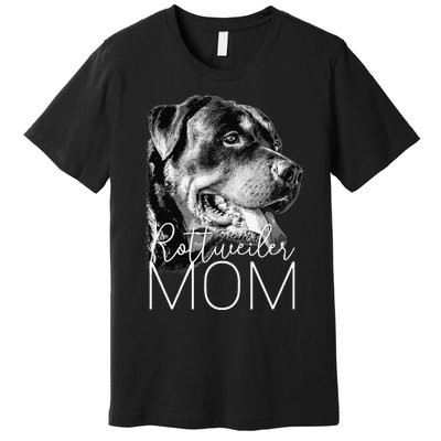 Rottweiler Mom Dog Premium T-Shirt