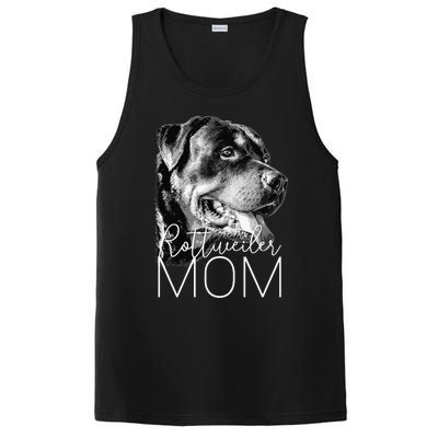 Rottweiler Mom Dog PosiCharge Competitor Tank