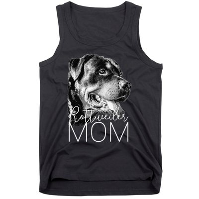 Rottweiler Mom Dog Tank Top