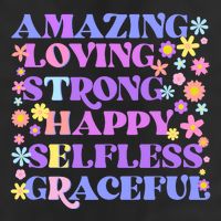 Retro Mother Day Amazing Loving Strong Happy Selfless Graceful Adult Drive Performance Visor
