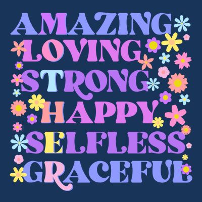 Retro Mother Day Amazing Loving Strong Happy Selfless Graceful T-Shirt
