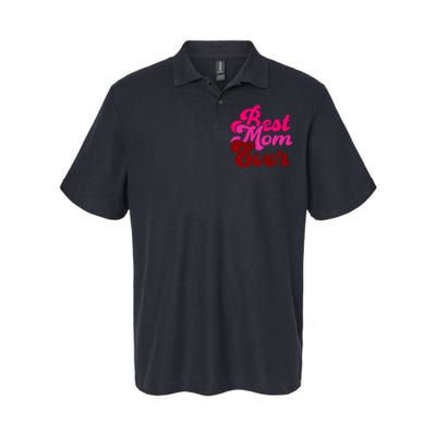 Retro Mothers Day T , Best Softstyle Adult Sport Polo