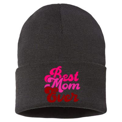 Retro Mothers Day T , Best Sustainable Knit Beanie