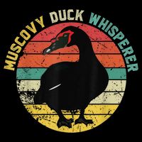 Retro Muscovy Duck Whisperer Funny Farmer Muscovy Duck Gift 16 in Basic Backpack