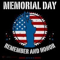 Retro Memorial Day Remember And Honor Veteran Usa 7-Panel Snapback Hat