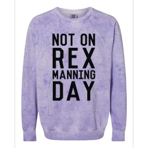 Rex Manning Day Colorblast Crewneck Sweatshirt