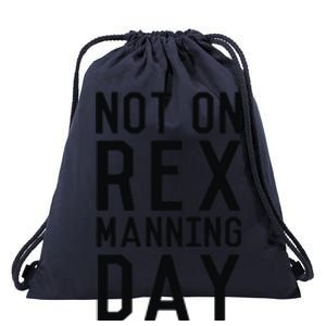 Rex Manning Day Drawstring Bag