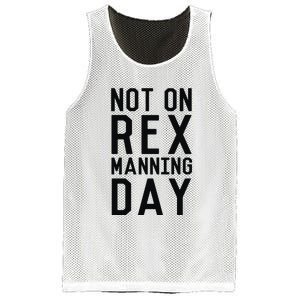 Rex Manning Day Mesh Reversible Basketball Jersey Tank