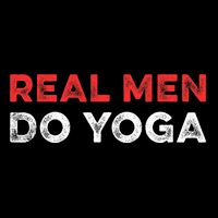 Real Men Do Yoga Spiritual Meditation Instructor Buddhist Cooling Performance Crew T-Shirt