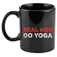 Real Men Do Yoga Spiritual Meditation Instructor Buddhist 11oz C Handle Ceramic Mug
