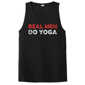 Real Men Do Yoga Spiritual Meditation Instructor Buddhist PosiCharge Competitor Tank