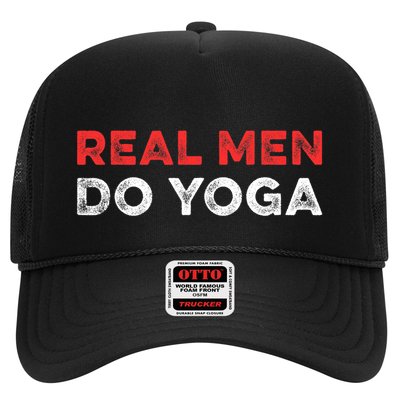 Real Men Do Yoga Spiritual Meditation Instructor Buddhist Trucker Hat