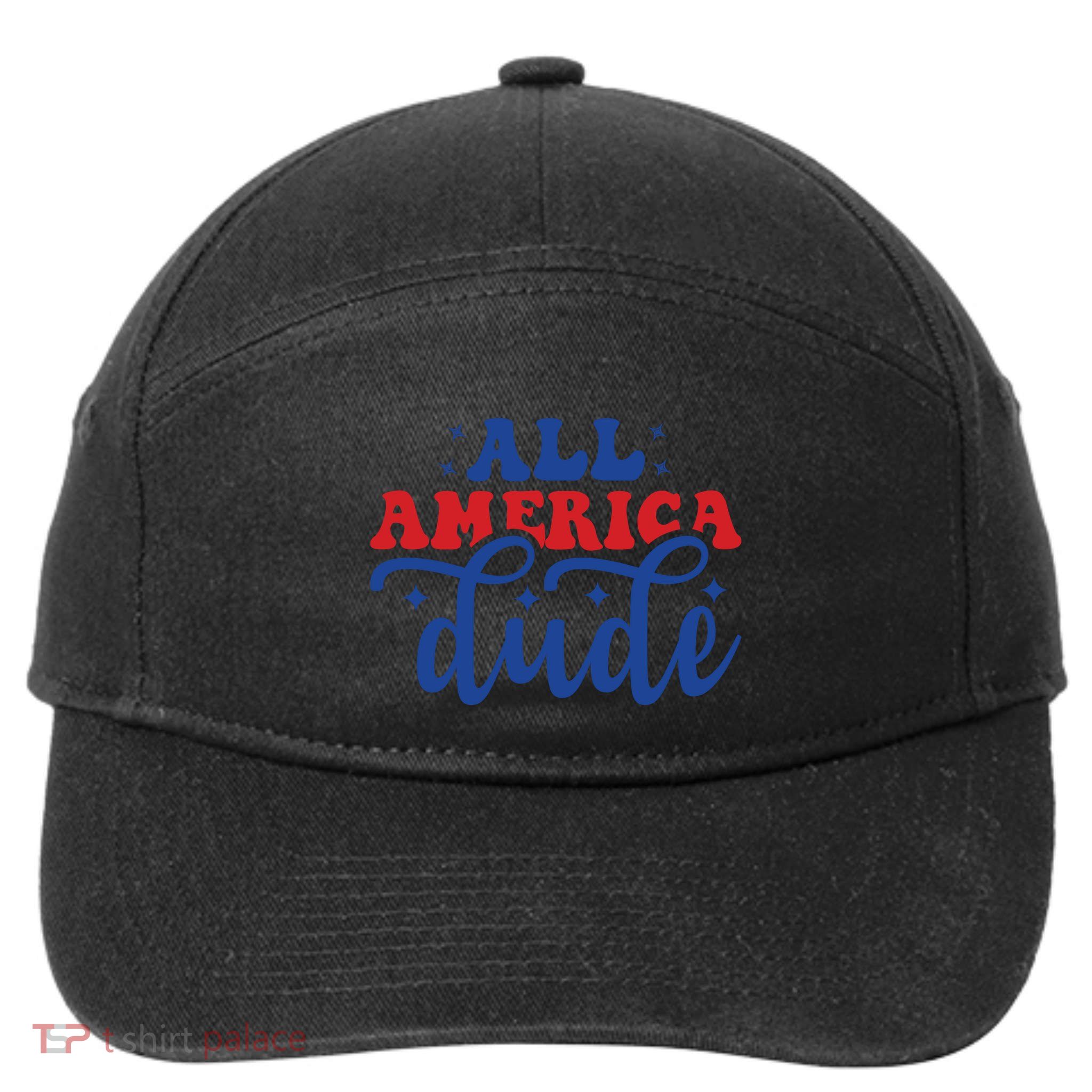 All American Dude 7-Panel Snapback Hat
