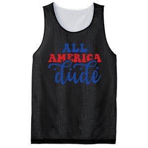 All American Dude Mesh Reversible Basketball Jersey Tank