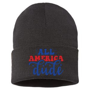 All American Dude Sustainable Knit Beanie