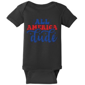 All American Dude Baby Bodysuit