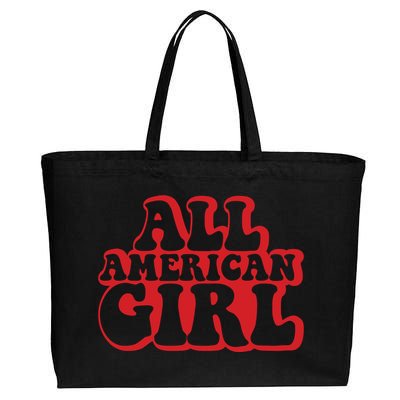 All American Cotton Canvas Jumbo Tote