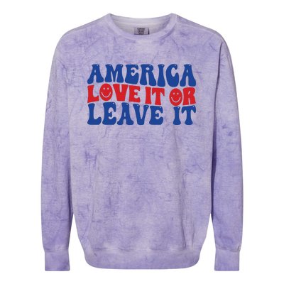 Retro Memorial Day , Ameri Colorblast Crewneck Sweatshirt