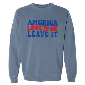 Retro Memorial Day , Ameri Garment-Dyed Sweatshirt