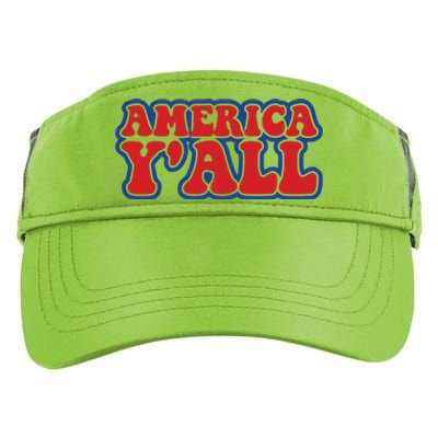 Retro Memorial Day America Adult Drive Performance Visor