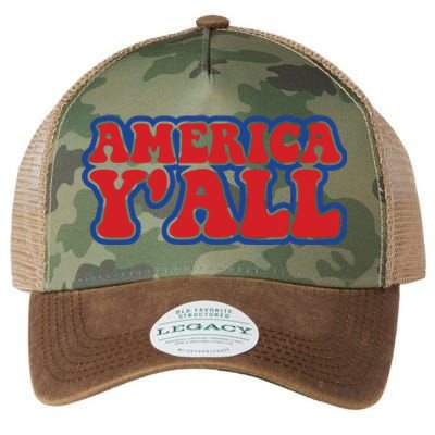 Retro Memorial Day America Legacy Tie Dye Trucker Hat