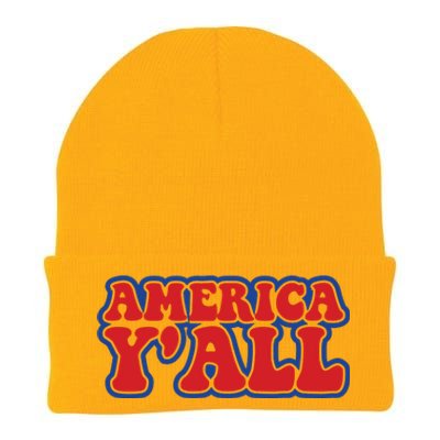 Retro Memorial Day America Knit Cap Winter Beanie