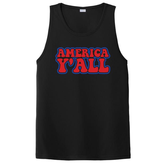 Retro Memorial Day America PosiCharge Competitor Tank