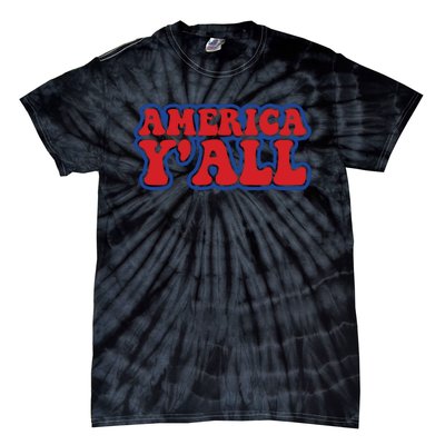 Retro Memorial Day America Tie-Dye T-Shirt