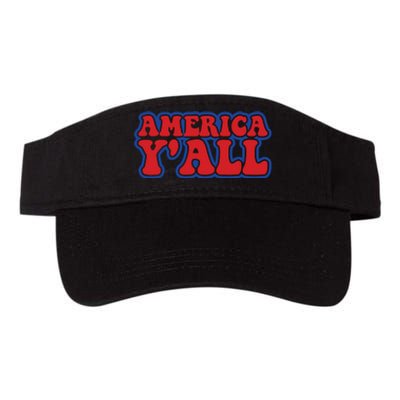 Retro Memorial Day America Valucap Bio-Washed Visor