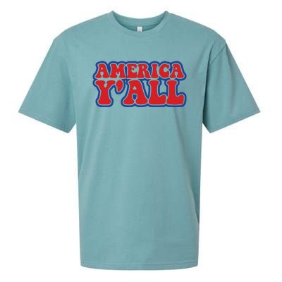 Retro Memorial Day America Sueded Cloud Jersey T-Shirt