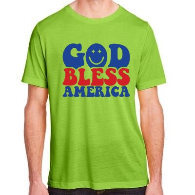 Retro Memorial Day America Adult ChromaSoft Performance T-Shirt