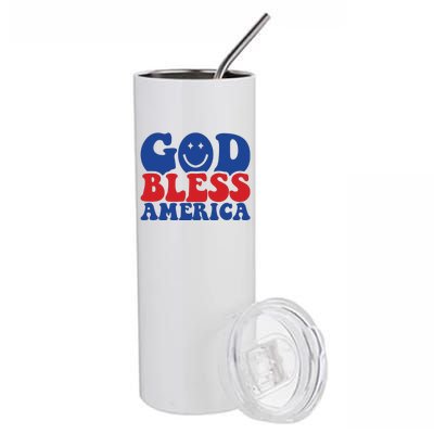 Retro Memorial Day America Stainless Steel Tumbler