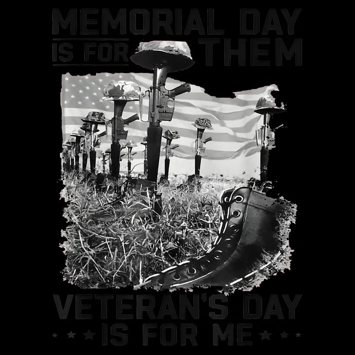Retro Memorial Day Is For Them VeteranS Day Is For Me Impact Tech Backpack
