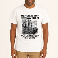 Retro Memorial Day Is For Them VeteranS Day Is For Me Tall T-Shirt