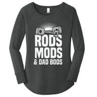 Rods Mods & Dad Bods Women's Perfect Tri Tunic Long Sleeve Shirt