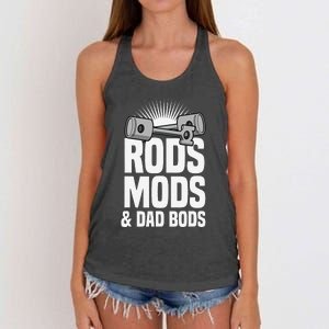 Rods Mods & Dad Bods Women's Knotted Racerback Tank