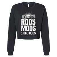 Rods Mods & Dad Bods Cropped Pullover Crew