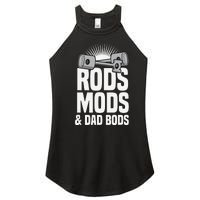 Rods Mods & Dad Bods Women's Perfect Tri Rocker Tank