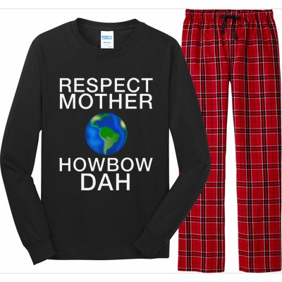 Respect Mother Earth Howbow Dah Earth Day March Long Sleeve Pajama Set