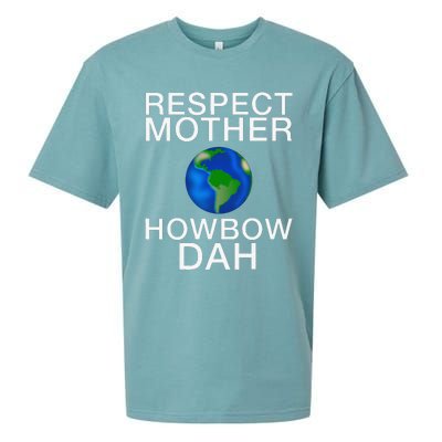 Respect Mother Earth Howbow Dah Earth Day March Sueded Cloud Jersey T-Shirt