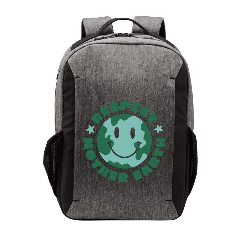 Respect Mother Earth Planet Vector Backpack