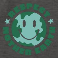 Respect Mother Earth Planet Vector Backpack