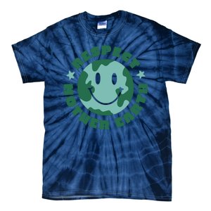 Respect Mother Earth Planet Tie-Dye T-Shirt