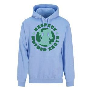 Respect Mother Earth Planet Unisex Surf Hoodie