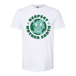 Respect Mother Earth Planet Softstyle CVC T-Shirt