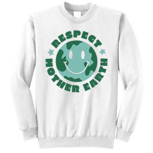 Respect Mother Earth Planet Sweatshirt