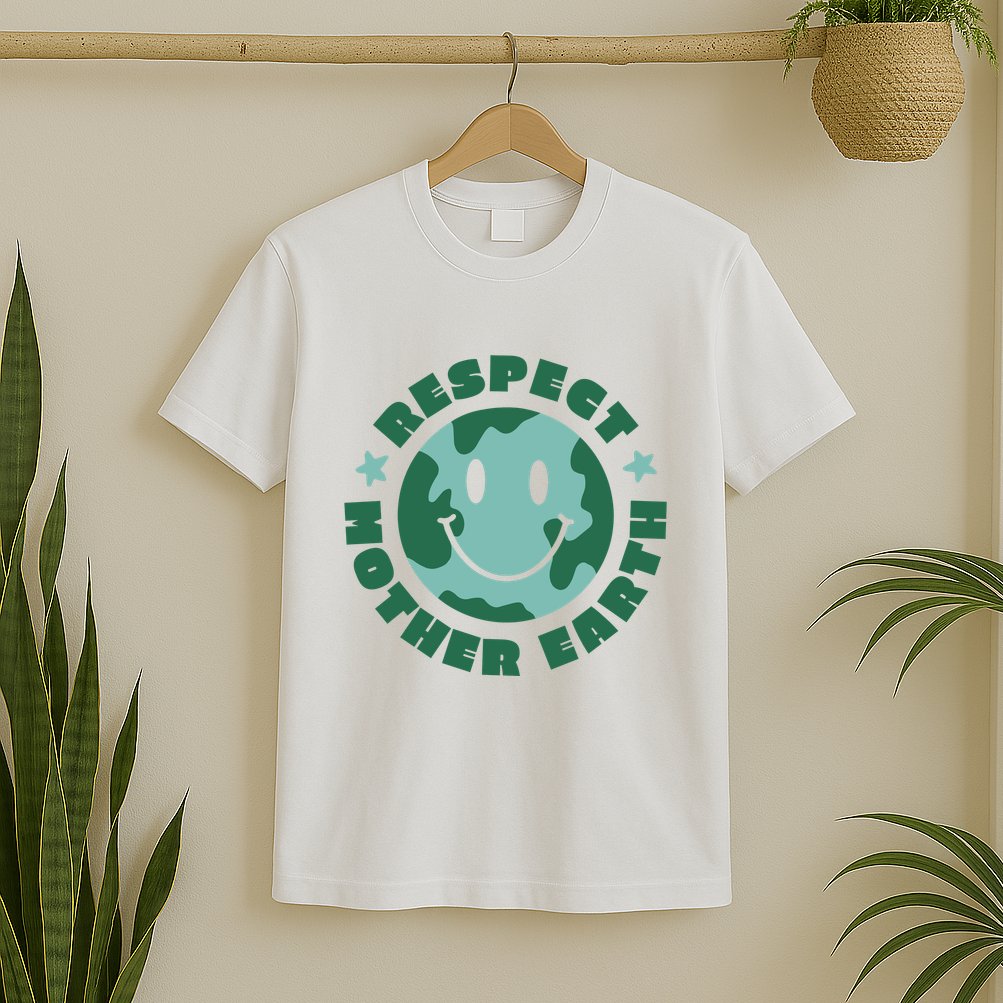 Respect Mother Earth Planet T-Shirt
