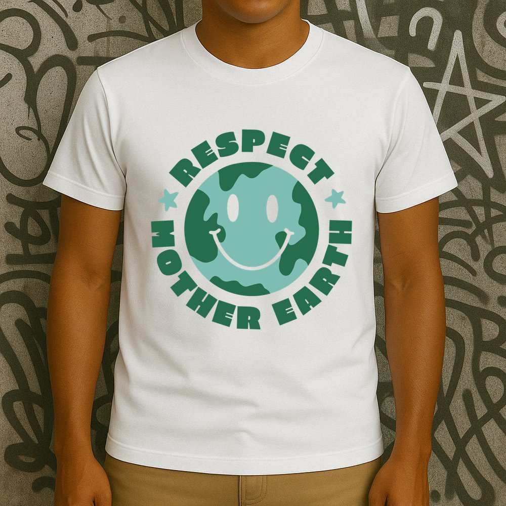 Respect Mother Earth Planet T-Shirt